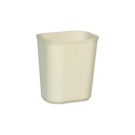 Rubbermaid Commercial Rubbermaid 14 Qt. Fiberglass Wastebasket, Beige - RCP254100BG FG254100BEIG